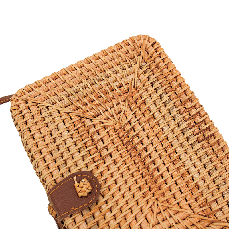 Bolsa De Bambu Retangular